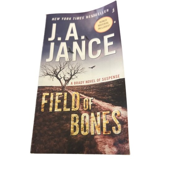 J.A. Jance "Field Of Bones" Paperback Book Novel Brady Series Mystery Intrigue - Picture 1 of 4